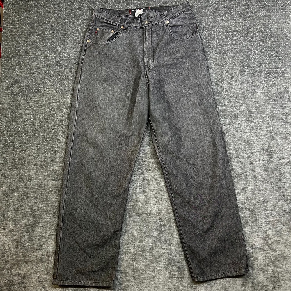 Vintage Guess Urban Fit Jeans Men's Gray Denim Straight Leg USA Made - 33X34